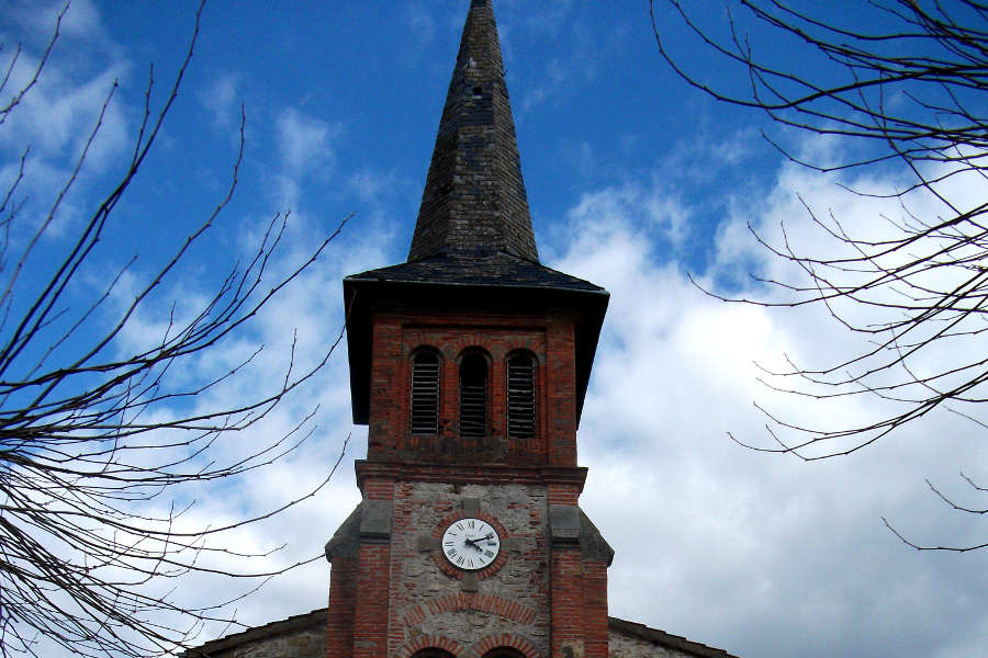église du Carla de Roquefort