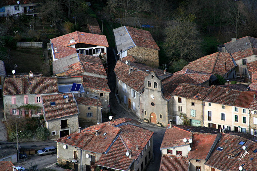 Vue arienne de Nalzen