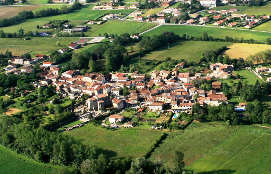 Vue arienne de Rieucros