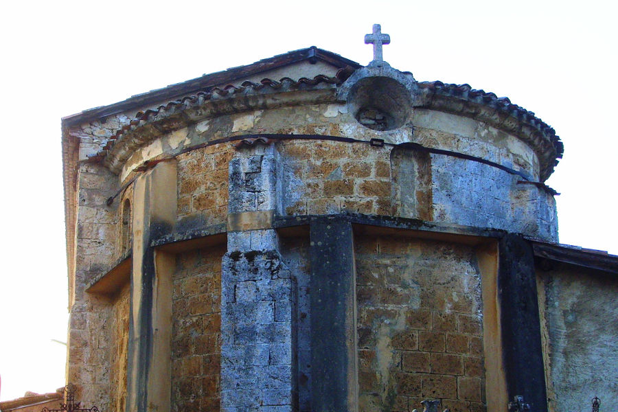 Chevet roman de l'glise