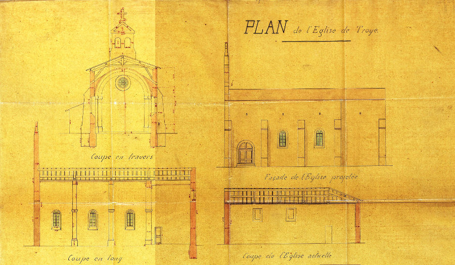 Projet de rnovation de l'glise 1901-1902