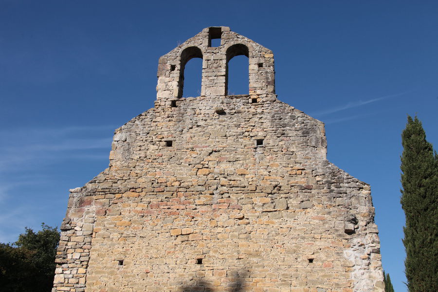 Vestiges de Notre-Dame de Vilanou, cimetire actuel