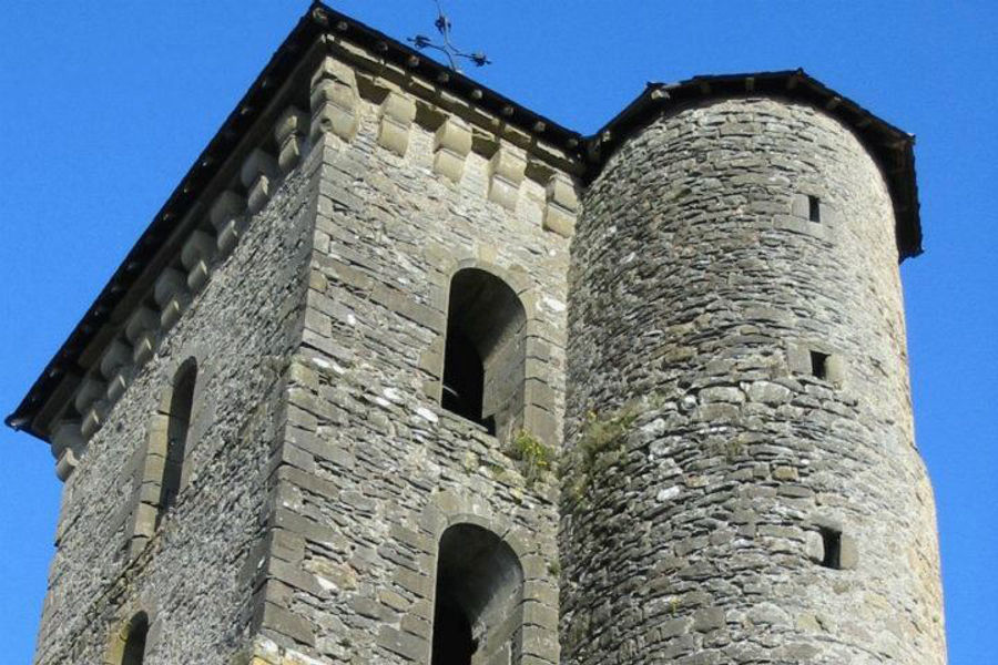 Clocher de l'glise de Camon