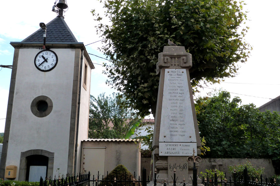 Monument aux morts de La Bastide de Bousignac