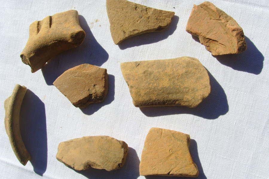 Fragments de céramique antique, Cazals des Bayles