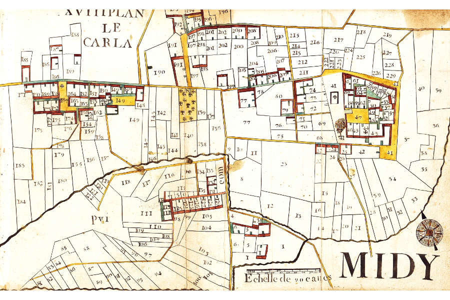 plan 1792, planche XVIII