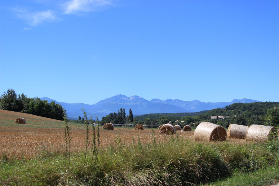 Vue sur le massif de Tabe