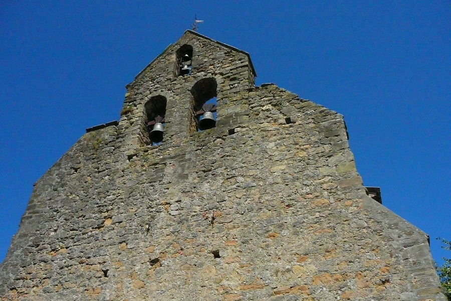 Clocher-mur de l'glise Saint-Michel