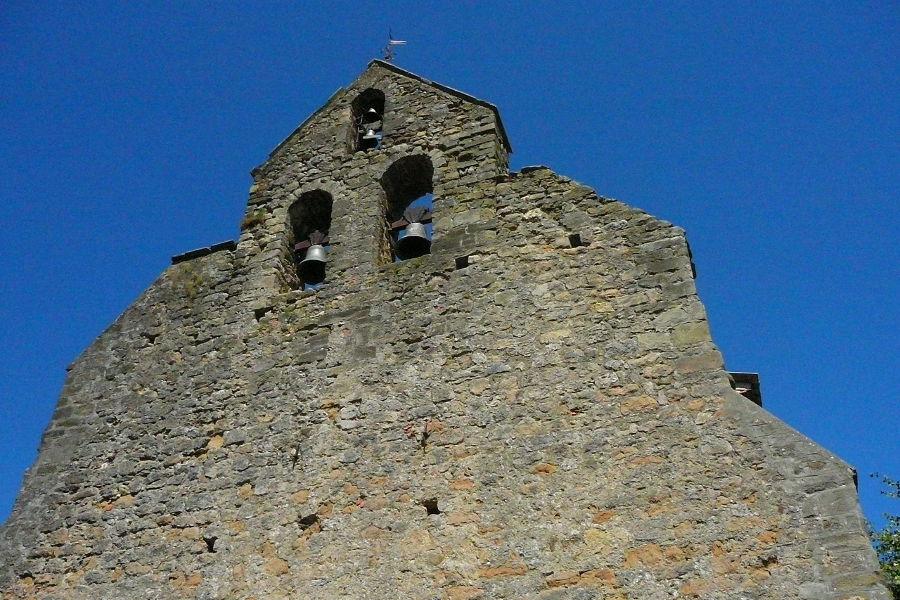 Clocher-mur de l'glise Saint-Michel