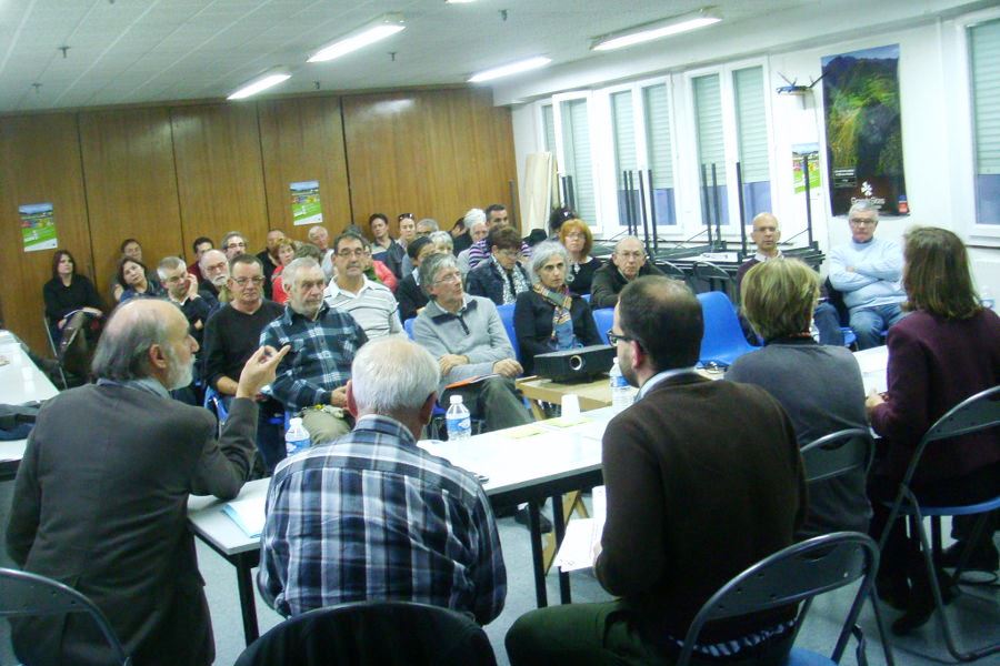 Runion de prsentation de la Fondation du patrimoine auprs des lus le 21 novembre 2014, Lavelanet