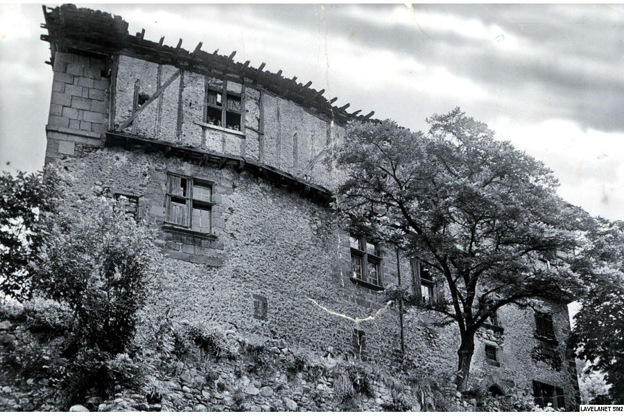 Le manoir, résidence d'Arthur Caussou, vers 1960