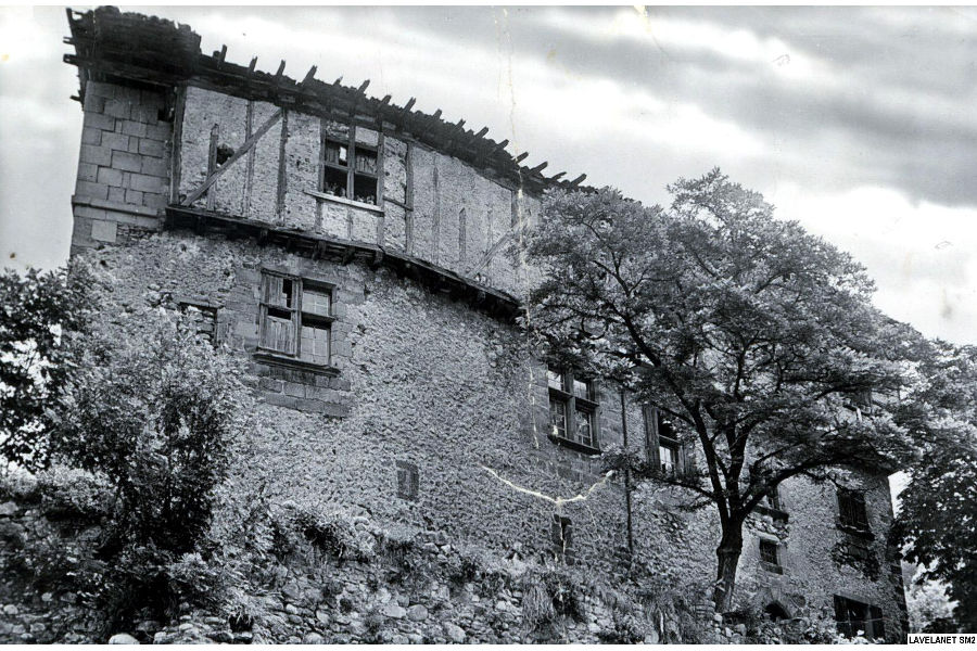 Le manoir, rsidence d'Arthur Caussou, vers 1960