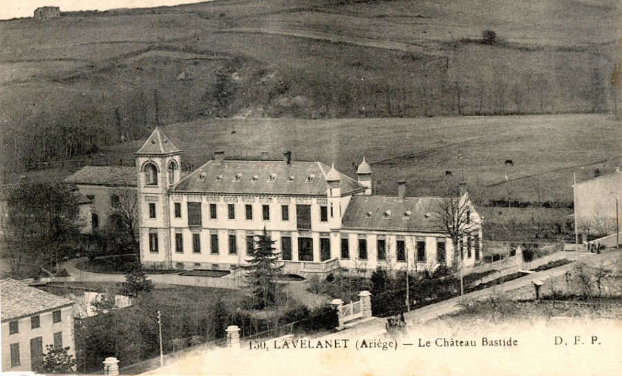 Le chteau Bastide vers 1915