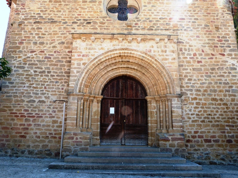 Portail de l'église de Teilhet